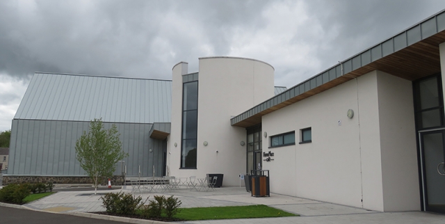 PROJECT: SEAMUS HEANEY HOMEPLACE, BELLAGHY MATERIAL: RHEINZINK BLUE GREY SYSTEM: TRADITIONAL STANDING SEA