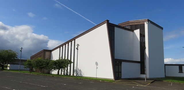 PROJECT: St MARYS CHURCH, EGLINTON. MATERIAL: VM PIGMENTO BROWN ZINC SYSTEM: TRADITIONAL STANDING SEAM INSTALLER. D.M. SPECIALIST ROOFING